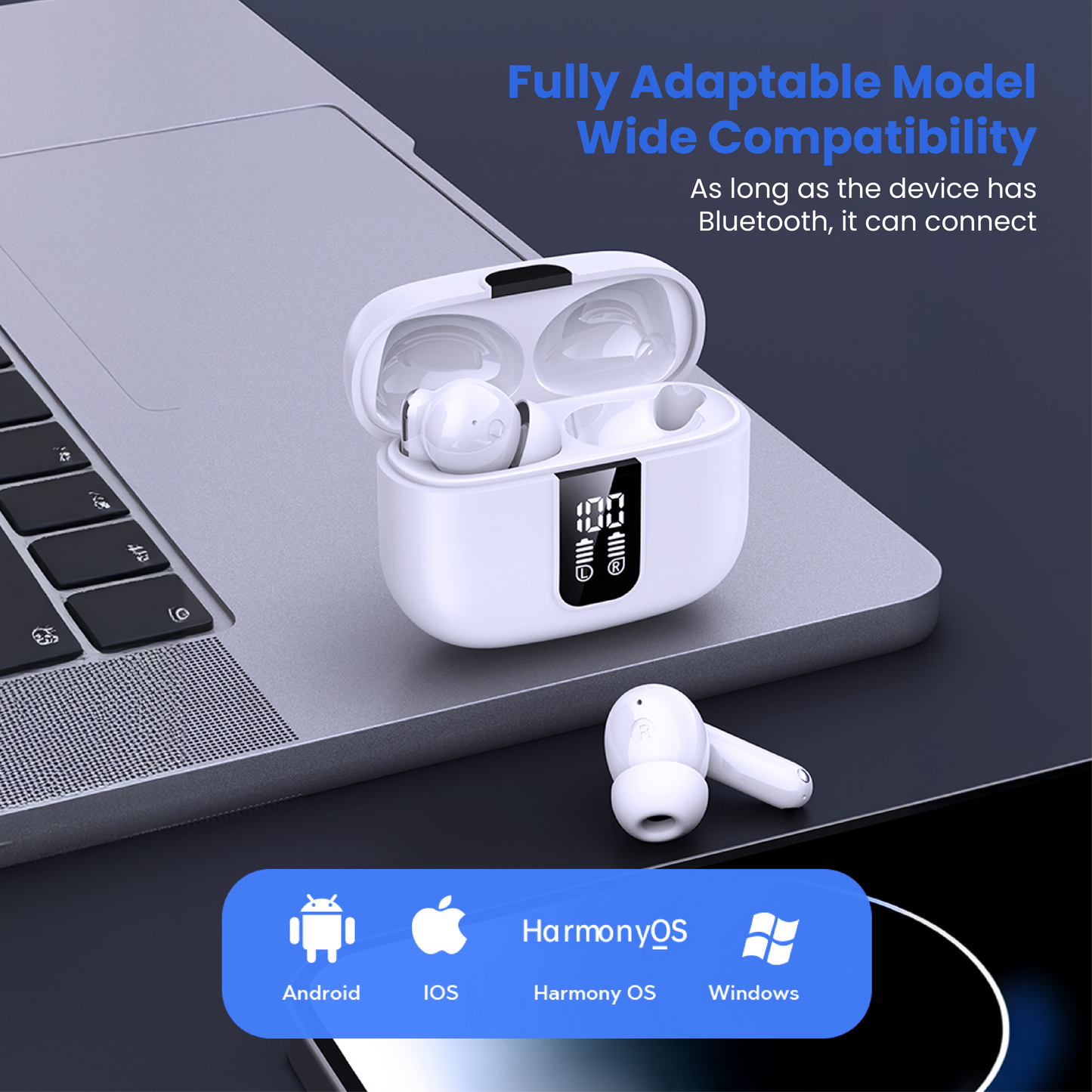 Wireless Earphones with ANC