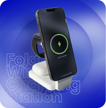 Foldable Wireless Charging Station